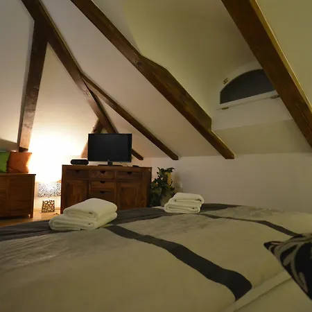 Attic Hroznova - Charles Bridge شقة *